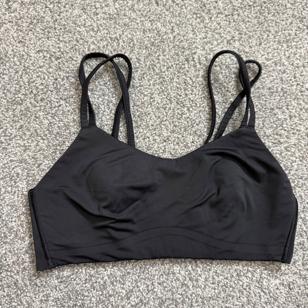 Lululemon Like a Cloud Bra Light Support B/C Cup Black Double Strap Yoga Bra